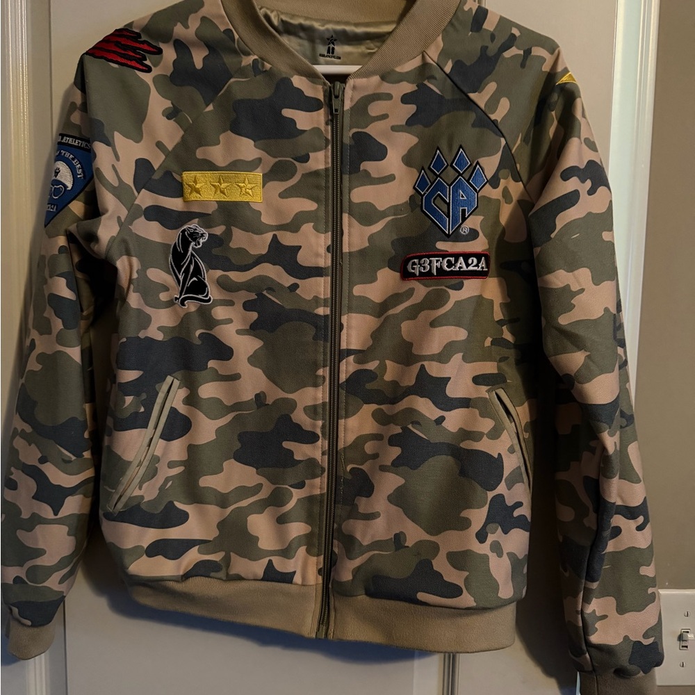 Cheer Athletics Camouflage Jacket Adult Small - Picture 2 of 3
